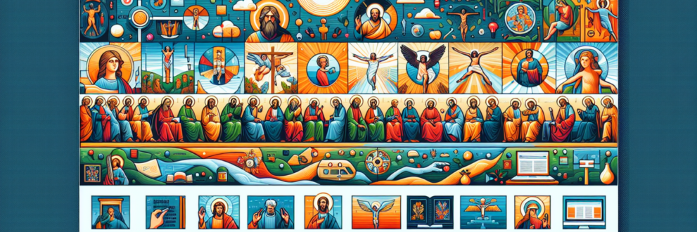 The Evolution of Christian Iconography: From Classical Masters to Contemporary Visual Narratives