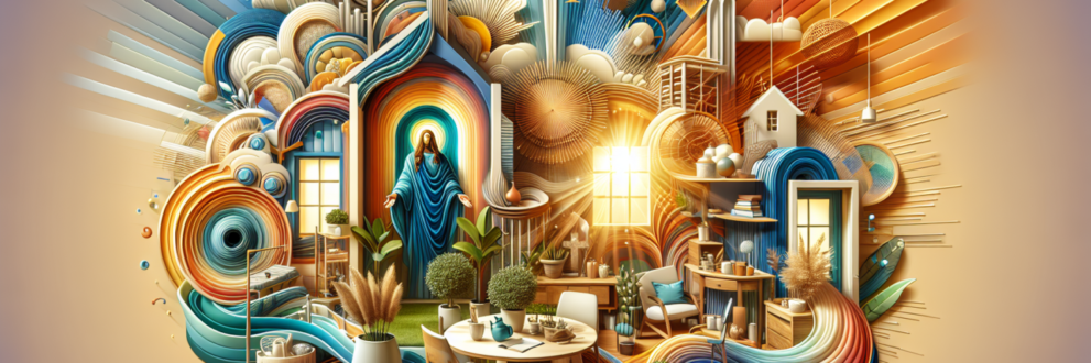 Crafting Peaceful Sanctuaries: How Christian Visual Artists Transform Homes into Spiritual Retreats