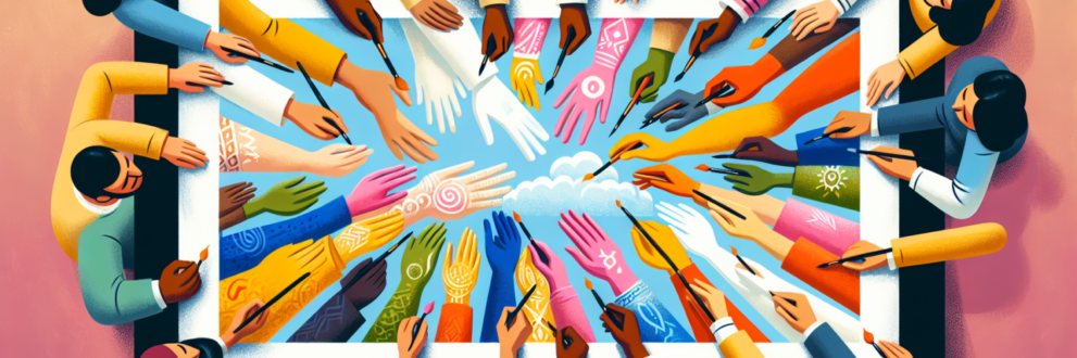 Faith in Brushstrokes: How Christian Visual Artists Inspire Community and Connection Through Collaborative Projects