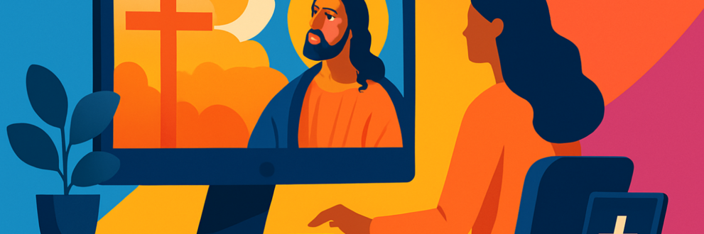 The Influence of Christian Visual Art on Digital Devotional Practices: Crafting Virtual Spaces for Spiritual Reflection