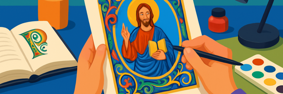 The Art of Sacred Illumination: Exploring the Ancient Techniques of Christian Visual Artists in Modern Times